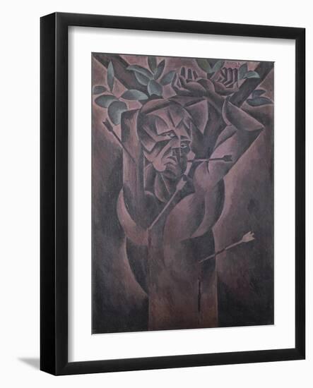 St Sebastian-Bohumil Kubista-Framed Giclee Print