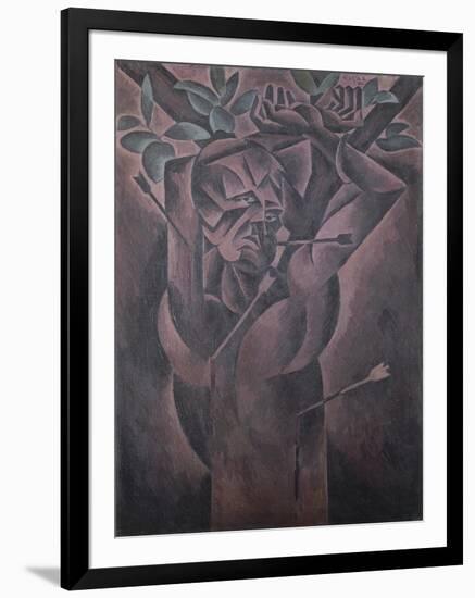 St Sebastian-Bohumil Kubista-Framed Giclee Print