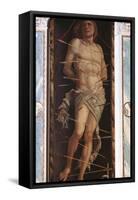 St. Sebastian-Andrea Mantegna-Framed Stretched Canvas