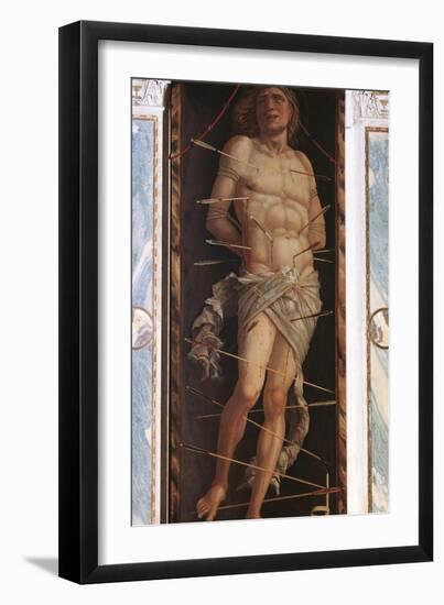 St. Sebastian-Andrea Mantegna-Framed Art Print