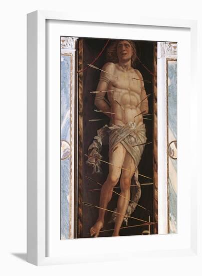 St. Sebastian-Andrea Mantegna-Framed Art Print