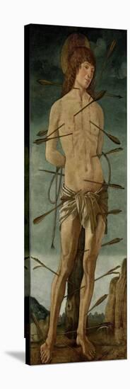 St Sebastian-Francesco Bonsignori-Stretched Canvas