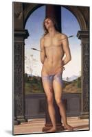 St. Sebastian-Pietro Perugino-Mounted Giclee Print