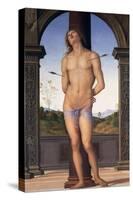 St. Sebastian-Pietro Perugino-Stretched Canvas