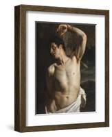 St. Sebastian-Hippolyte Delaroche-Framed Giclee Print