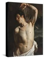 St. Sebastian-Hippolyte Delaroche-Stretched Canvas