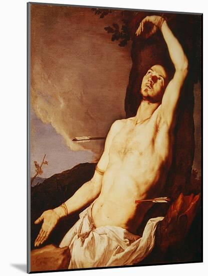 St. Sebastian-Jusepe de Ribera-Mounted Giclee Print