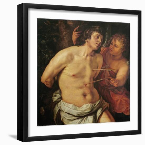 St. Sebastian-Hendrik Goltzius-Framed Giclee Print