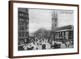 St Sepulchre, Holborn Via-null-Framed Photographic Print