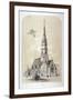 St Silas' Church, Penton Street, Finsbury, London, C1867-Day & Son-Framed Giclee Print