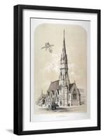 St Silas' Church, Penton Street, Finsbury, London, C1867-Day & Son-Framed Giclee Print