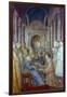 St Sixtus II and His Deacon St Laurence, Mid 15th Century-Fra Angelico-Framed Giclee Print