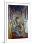 St Sixtus II and His Deacon St Laurence, Mid 15th Century-Fra Angelico-Framed Giclee Print