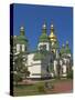 St. Sophia Cathedral Complex, UNESCO World Heritage Site, Kiev, Ukraine, Europe-Graham Lawrence-Stretched Canvas