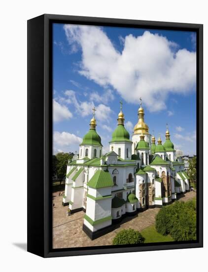 St Sophia Cathedral, Kiev Ukraine-Gavin Hellier-Framed Stretched Canvas