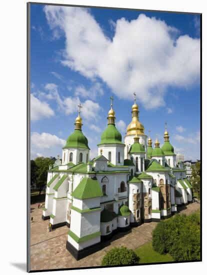 St Sophia Cathedral, Kiev Ukraine-Gavin Hellier-Mounted Photographic Print