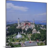 St. Sophia (Haghia Sophia) (Aya Sofya) Mosque, Istanbul, Turkey, Europe-David Lomax-Mounted Photographic Print