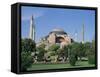 St. Sophia Mosque (Aya Sofia) (Hagia Sophia), Istanbul, Marmara Province, Turkey-Bruno Morandi-Framed Stretched Canvas