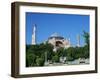 St. Sophia Mosque, Unesco World Heritage Site, Istanbul, Turkey-Simon Harris-Framed Photographic Print