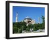 St. Sophia Mosque, Unesco World Heritage Site, Istanbul, Turkey-Simon Harris-Framed Photographic Print