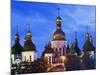 St. Sophia's Cathedral, Built Between 1017 and 1031 with Baroque Style Domes, Kiev, Ukraine-Christian Kober-Mounted Photographic Print