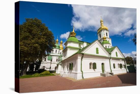St. Sophia's Cathedral, UNESCO World Heritage Site, Kiev (Kyiv), Ukraine, Europe-Michael Runkel-Stretched Canvas