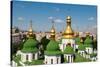 St. Sophia's Cathedral. UNESCO World Heritage Site, Kiev, Ukraine, Europe-Bruno Morandi-Stretched Canvas