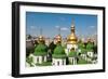 St. Sophia's Cathedral. UNESCO World Heritage Site, Kiev, Ukraine, Europe-Bruno Morandi-Framed Photographic Print