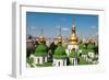 St. Sophia's Cathedral. UNESCO World Heritage Site, Kiev, Ukraine, Europe-Bruno Morandi-Framed Photographic Print