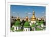 St. Sophia's Cathedral. UNESCO World Heritage Site, Kiev, Ukraine, Europe-Bruno Morandi-Framed Photographic Print