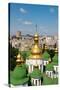 St. Sophia's Cathedral. UNESCO World Heritage Site, Kiev, Ukraine, Europe-Bruno Morandi-Stretched Canvas