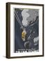 St-Space-06 Spacetravel Asteroids-Steve Thomas-Framed Giclee Print