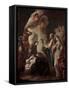 St. Stanislaus Kostka's Communion-Giovanni Raggi-Framed Stretched Canvas