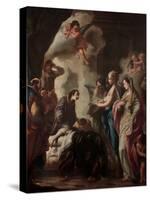 St. Stanislaus Kostka's Communion-Giovanni Raggi-Stretched Canvas