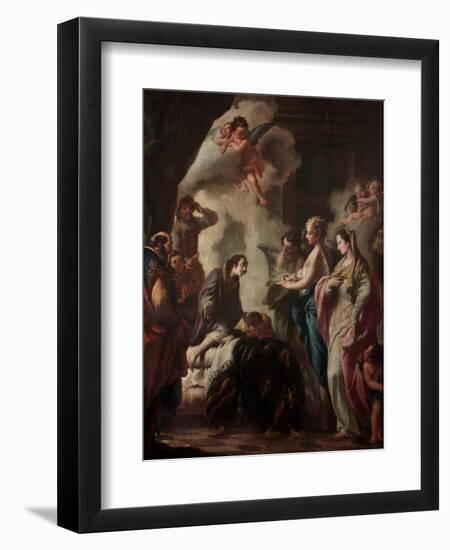 St. Stanislaus Kostka's Communion-Giovanni Raggi-Framed Premium Giclee Print