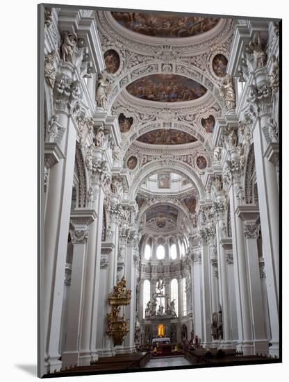 St. Stephan's Cathedral, Passau, Bavaria, Germany, Europe-Michael Snell-Mounted Photographic Print