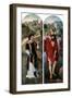 St Stephen and St Christopher-Hans Memling-Framed Giclee Print