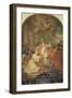 St. Stephen Baptizing Lucilla-Tommaso Masaccio-Framed Giclee Print