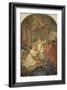 St. Stephen Baptizing Lucilla-Tommaso Masaccio-Framed Giclee Print