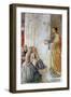 St Stephen Preaching (Detail), Mid 15th Century-Fra Angelico-Framed Giclee Print