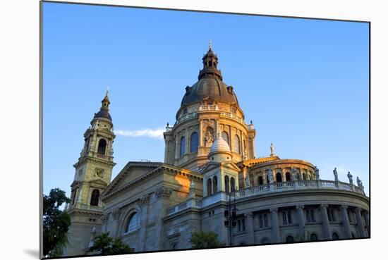 St. Stephen's Basilica, Budapest, Hungary, Europe-Neil Farrin-Mounted Photographic Print