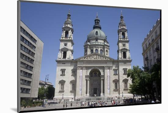 St. Stephen's Basilica, the Largest Church in Budapest, Hungary, Europe-Julian Pottage-Mounted Photographic Print