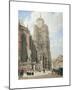 St. Stephen's Cathedral in Vienna, 1850-Jakob Alt-Mounted Premium Giclee Print