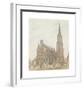 St. Stephen's Cathedral in Vienna, 1852-Jakob Alt-Framed Premium Giclee Print