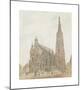 St. Stephen's Cathedral in Vienna, 1852-Jakob Alt-Mounted Premium Giclee Print