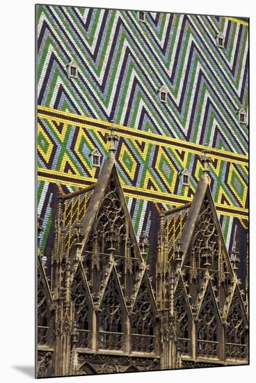 St. Stephen's Cathedral, UNESCO World Heritage Site, Vienna, Austria, Europe-Neil Farrin-Mounted Photographic Print