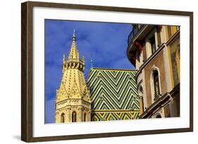 St. Stephen's Cathedral, UNESCO World Heritage Site, Vienna, Austria, Europe-Neil Farrin-Framed Photographic Print