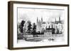 St Stephen's Chapel and the Speaker's House, Westminster, London, 1834-null-Framed Giclee Print