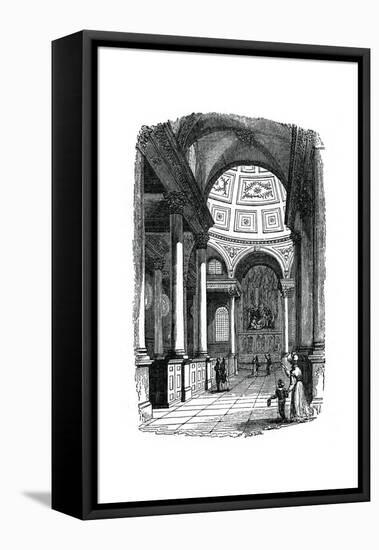 St Stephen's Church, Walbrook, London, 1833-Jackson-Framed Stretched Canvas