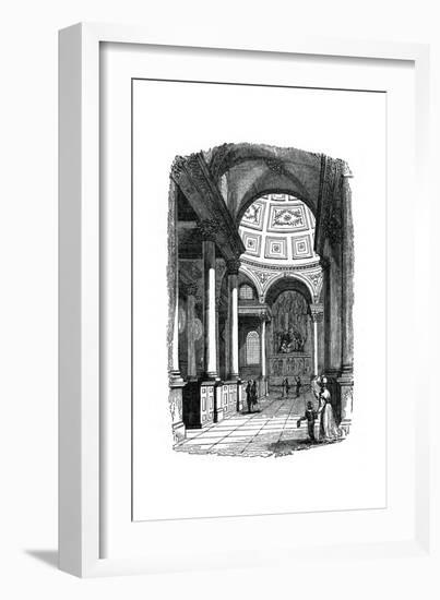 St Stephen's Church, Walbrook, London, 1833-Jackson-Framed Giclee Print